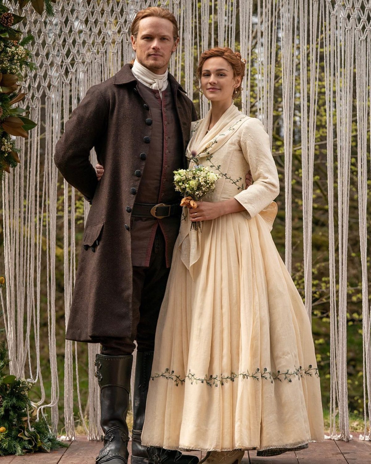 Sam Heughan Wedding Revealed: Meet His Wife - ProfilesBus